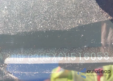 2012 Honda Civic Lx из США, поврежденный, VIN 2HGFG3B5XCH516058